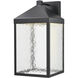 Aaron LED 17.75 inch Powder Coated Black Outdoor Wall Sconce